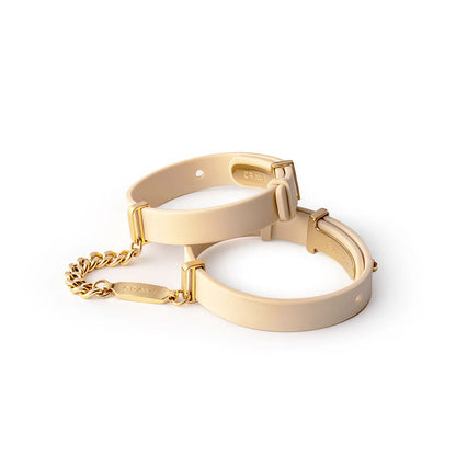 Crave ID Cuffs Beige/24kt Gold CRAVE