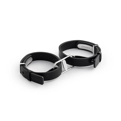 Crave ICON Cuffs Black/Silver CRAVE