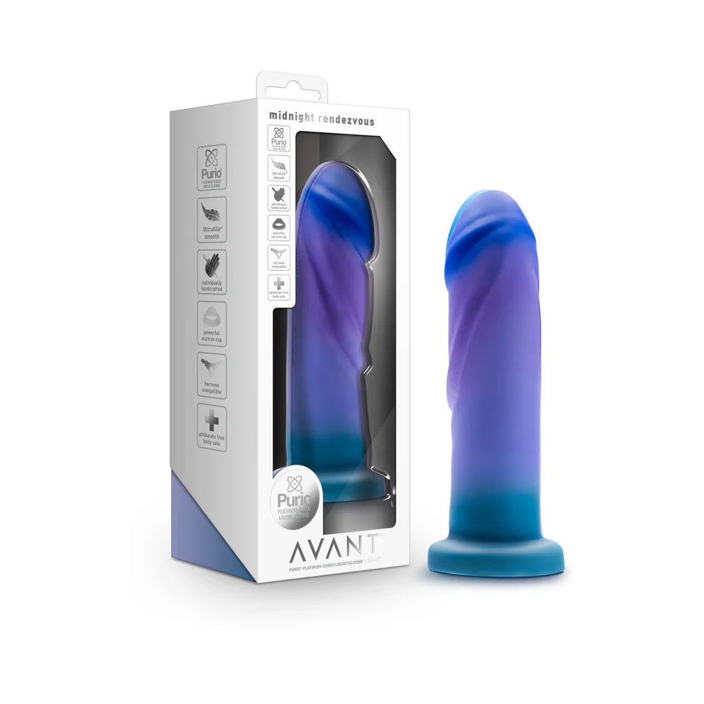 Avant Midnight Rendezvous Dildo BLUSH