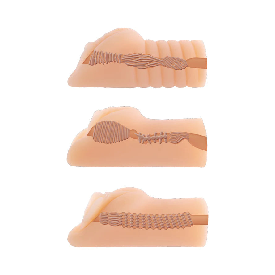 Always Horny Masturbators 3-Pack Pocket Size Strokers NASSTOYS