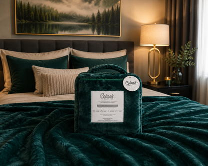 Splash Blanket The OG Small Emerald Green
