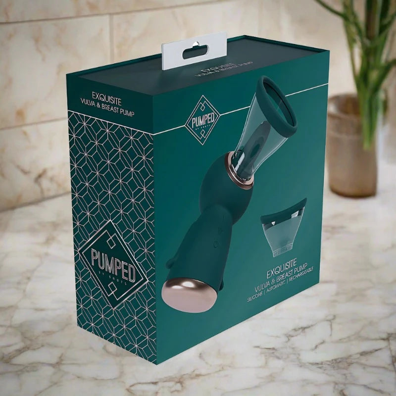 Pumped Exquisite Automatic Rechargeable Vulva &amp; Breast Pump SHOTS