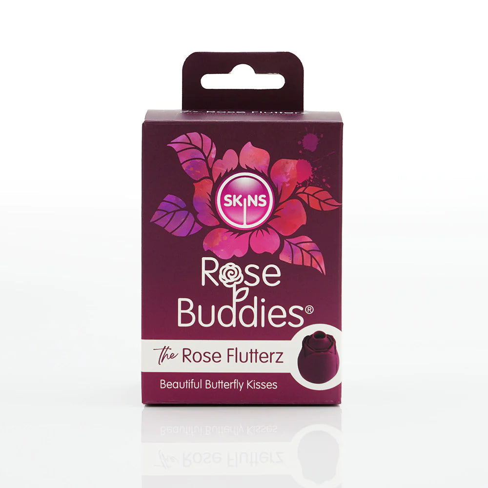 Skins Rose Flutterz Clitoral Vibrator SP BOUTIQUE Skins Rose Flutterz Clitoral Vibrator SP BOUTIQUE