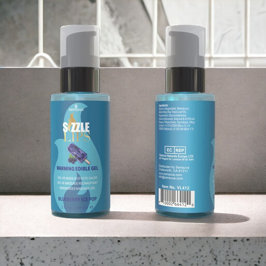 Sensuva Sizzle Lips Warming Gel SENSUVA