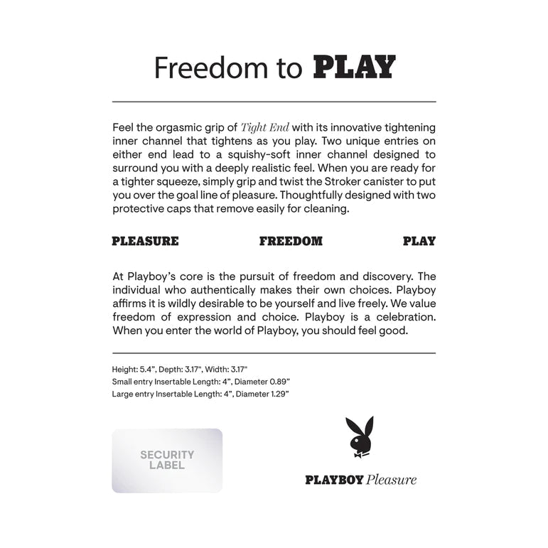 Playboy Tight End 2AM PLAYBOY PLEASURE