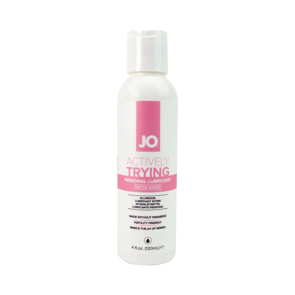 JO Actively Trying Paraben-Free Water-Based Lubricant SYSTEM JO