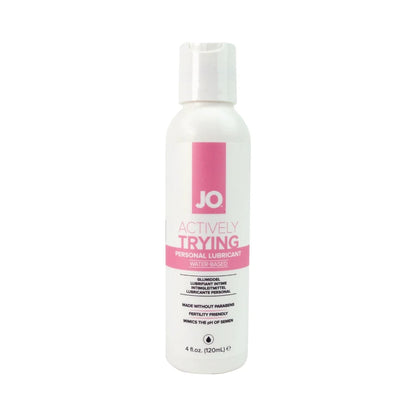 JO Actively Trying Paraben-Free Water-Based Lubricant SYSTEM JO