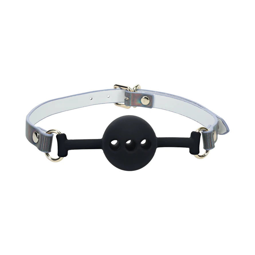 Ouch! International Paris Collection Silicone Ball Gag SHOTS