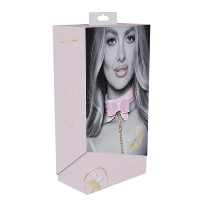 Ouch! International Paris Collection Collar with Leash SHOTS