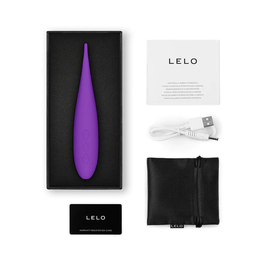 LELO DOT Travel Clitoral Pinpoint Vibrator LELO