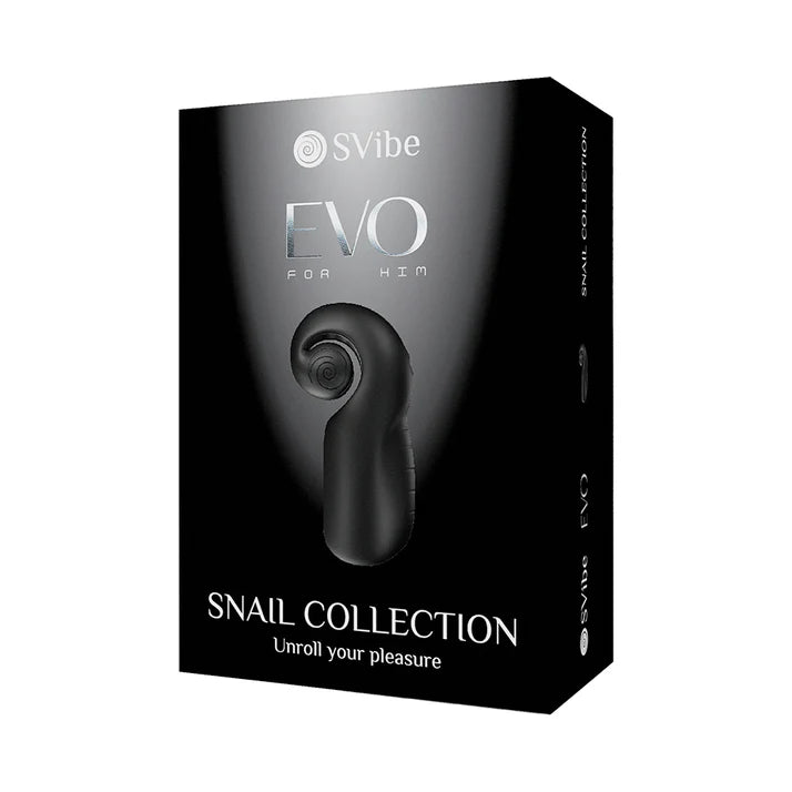 Snail Vibe SVibe Evo Rechargeable Masturbator Navy SNAIL VIBE