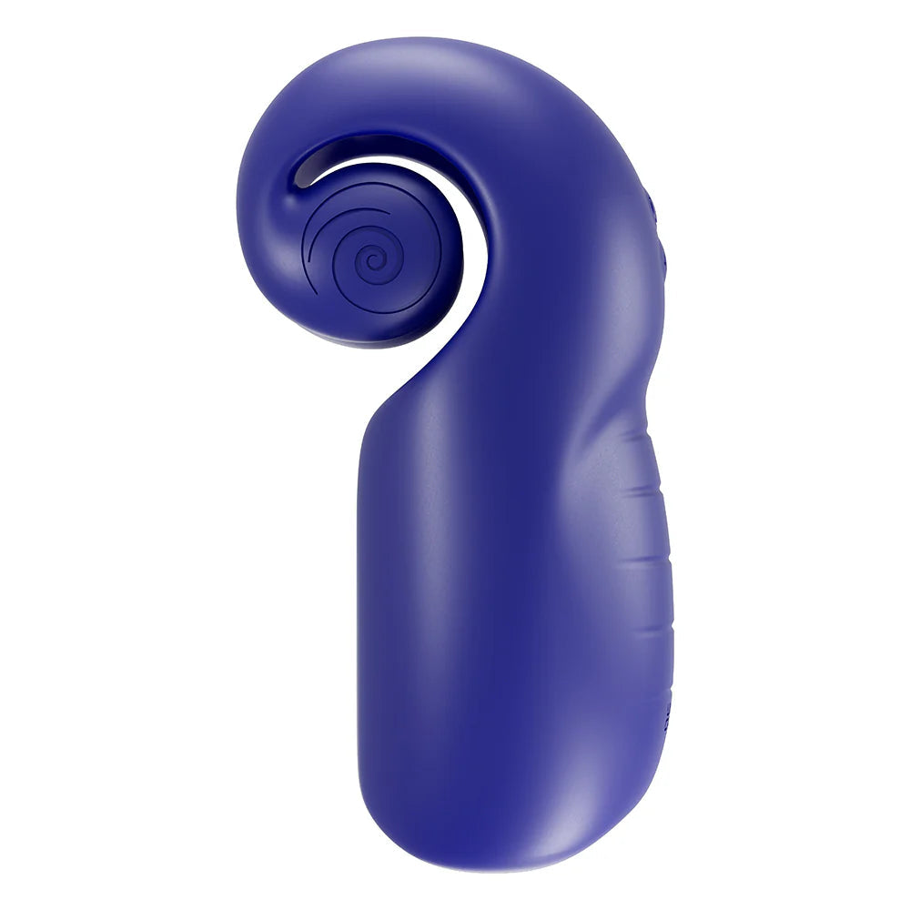 Snail Vibe SVibe Evo Rechargeable Masturbator Navy SNAIL VIBE
