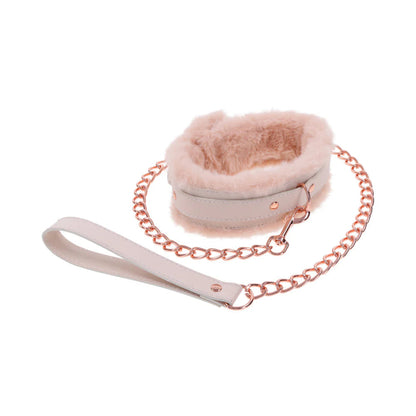 Peaches ‘N CreaMe Fur Collar &amp; Leash SPORTSHEETS