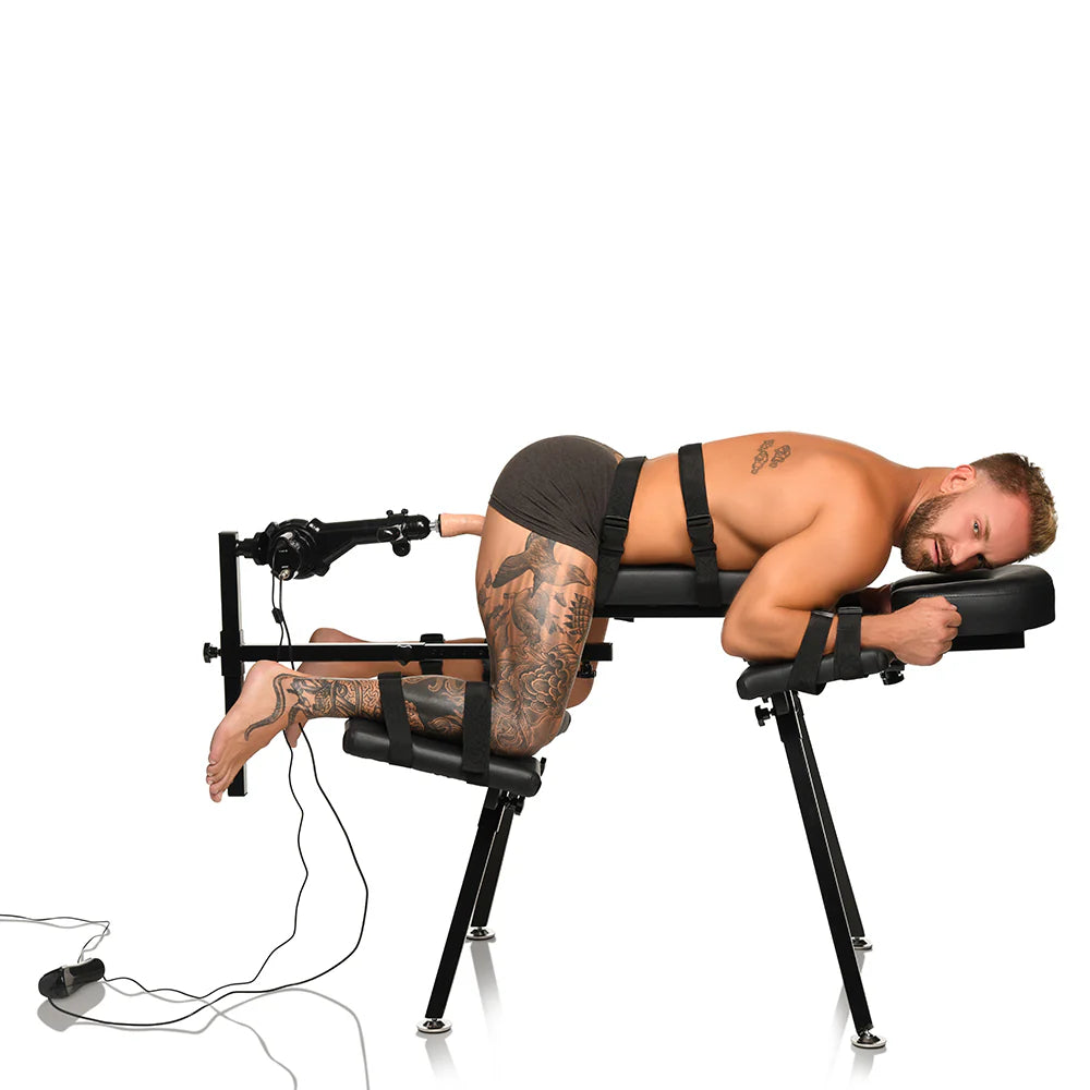 Master Series Obedience Bench with Sex Machine XR BRANDS