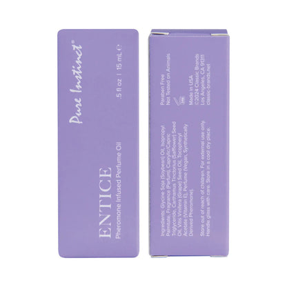 Pure Instinct Pheromone Perfume Oil Entice Dropper CLASSIC BRANDS