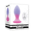 Evolved Paradise Plug Dual Layer Rechargeable Vibrating Anal Plug with Remote Silicone EVOLVED