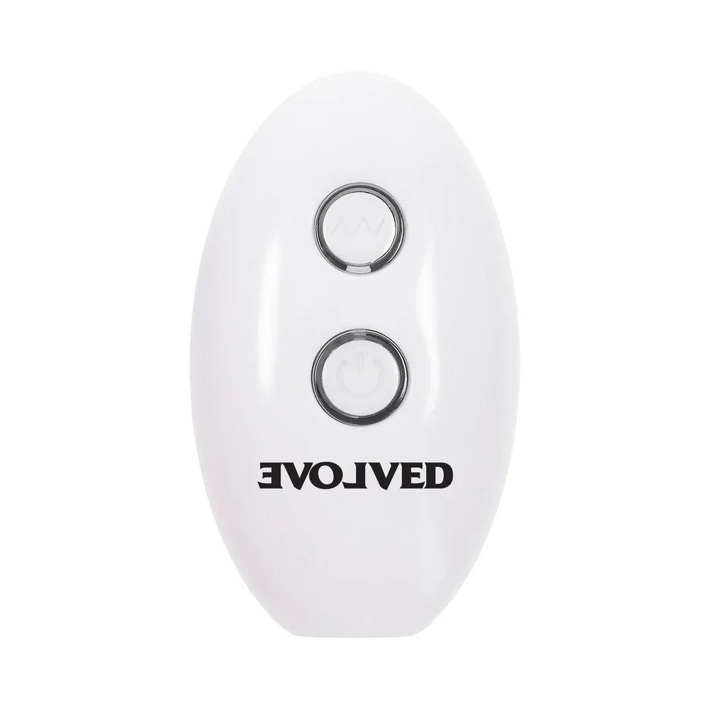 Evolved Paradise Plug Dual Layer Rechargeable Vibrating Anal Plug with Remote Silicone EVOLVED