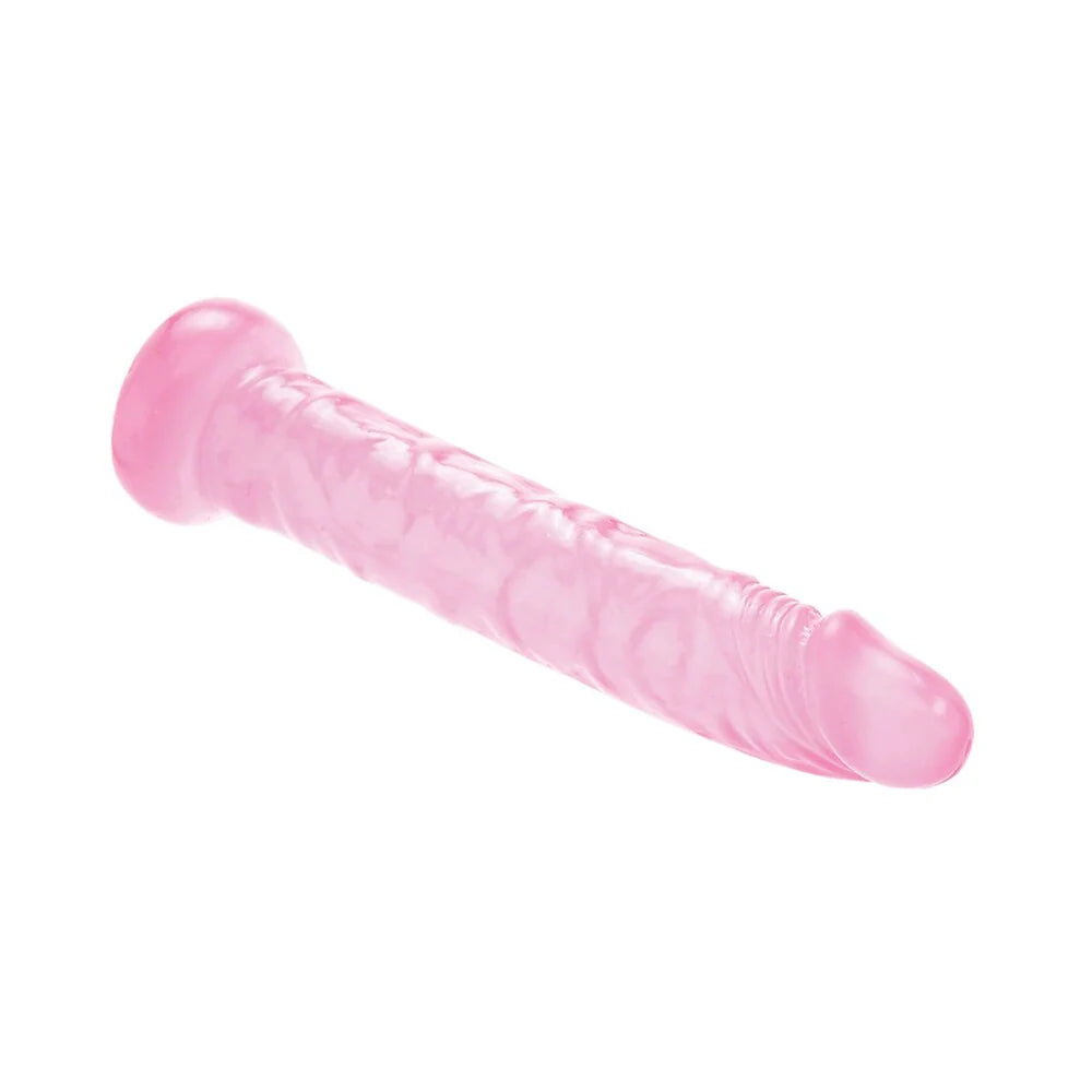 Adam &amp; Eve Pink Jelly Slim Dildo ADAM &amp; EVE