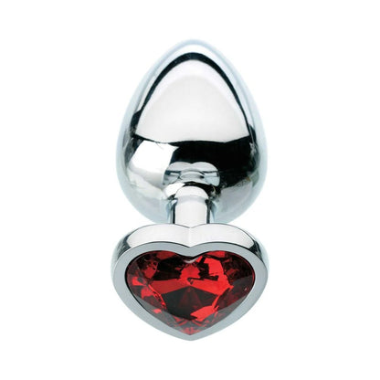 Adam &amp; Eve Red Hearts Gem Anal Plug ADAM &amp; EVE