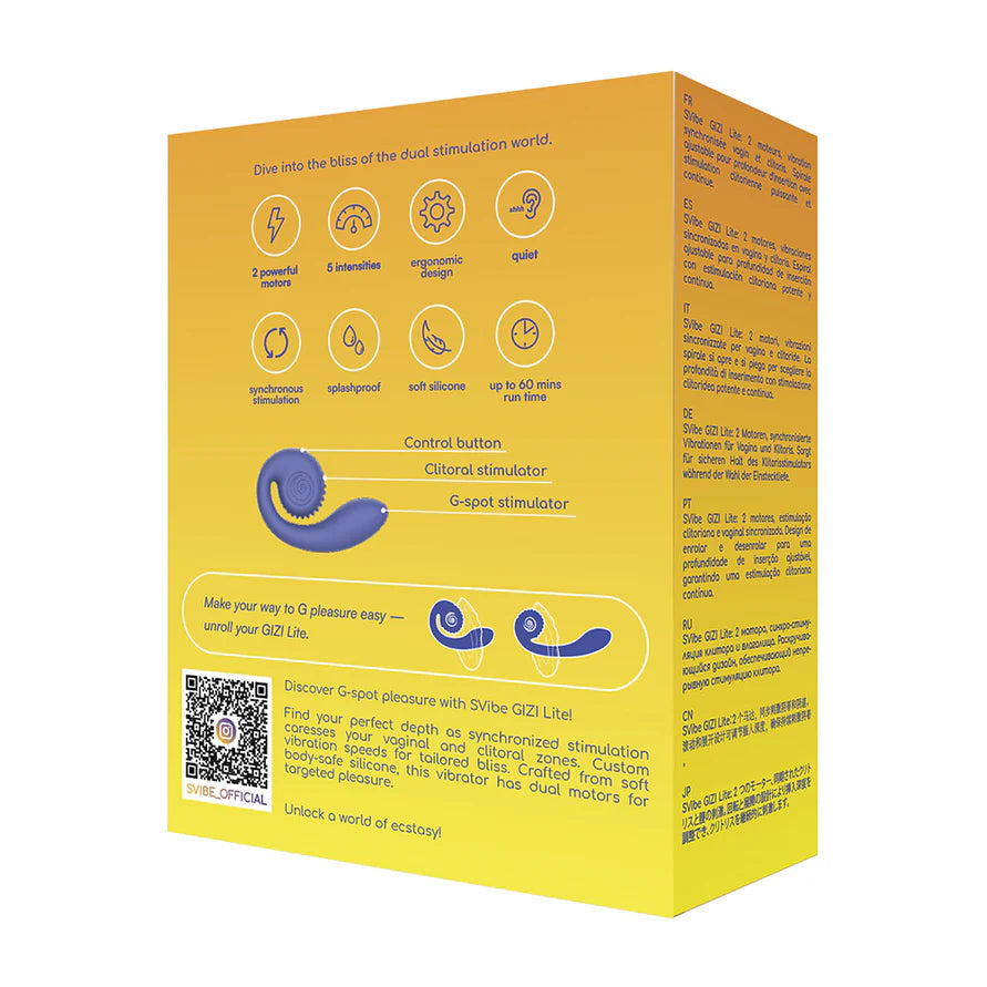 Snail Vibe SVibe Gizi Lite Vibrator SNAIL VIBE