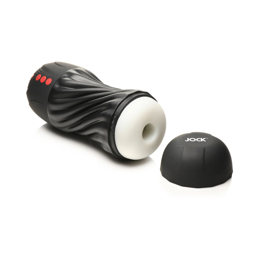 JOCK Sucking &amp; Vibrating Masturbator CURVE TOYS