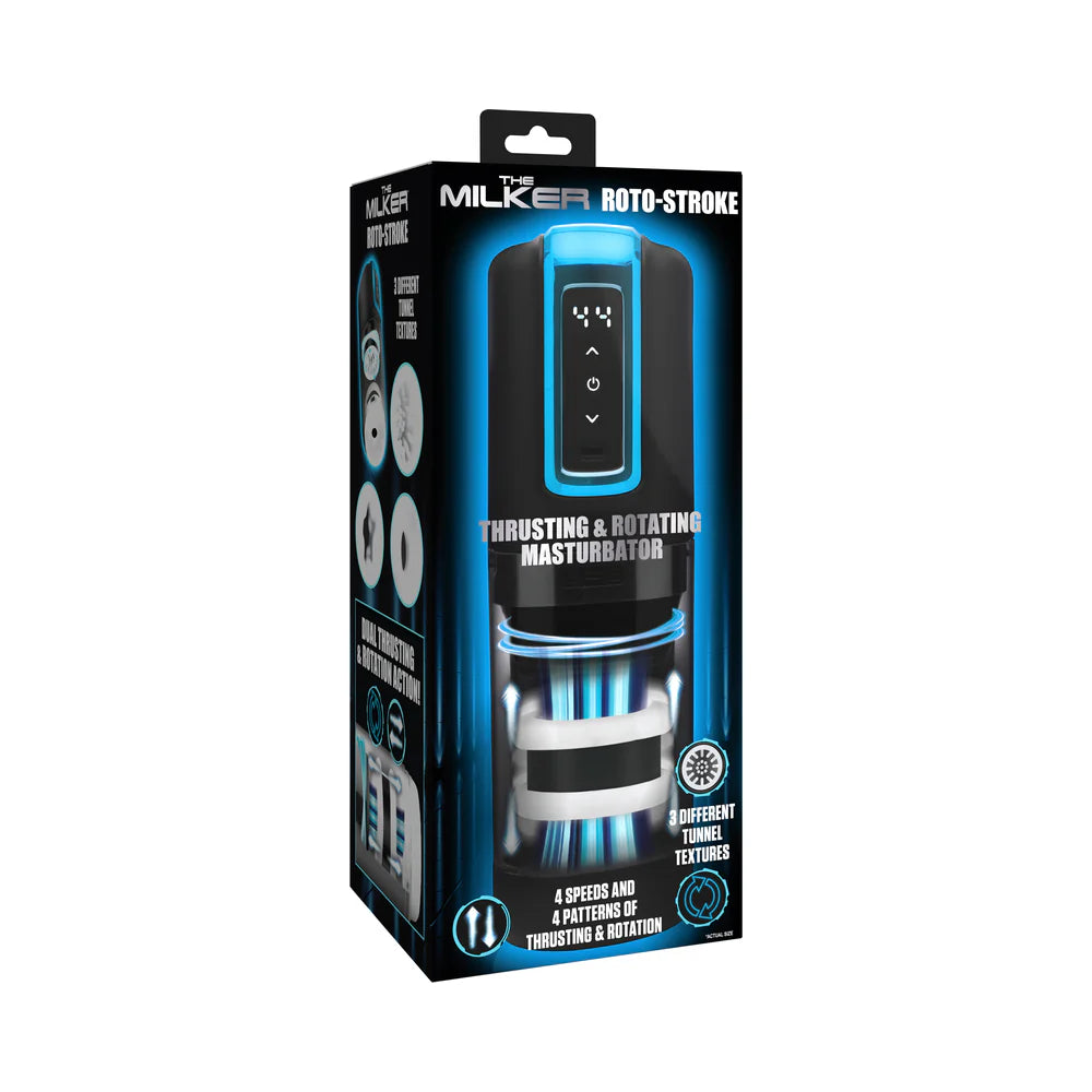 The Milker Thrusting &amp; Rotating Masturbator XR BRAND