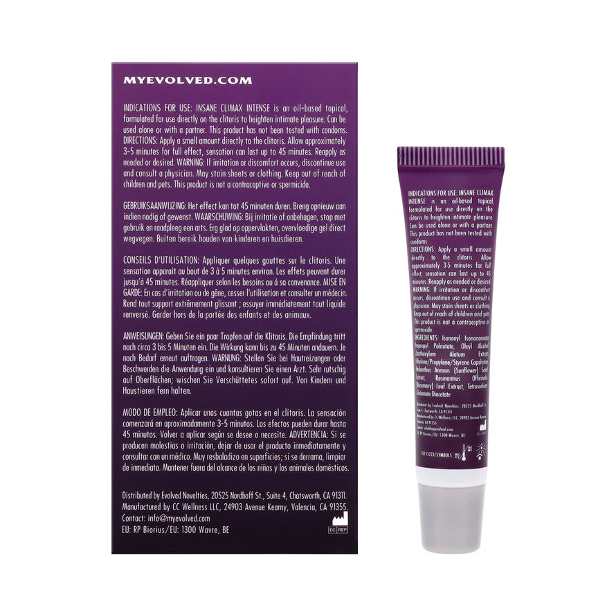 Evolved Insane Climax Intense Clitoral Stimulant ENVOLVED