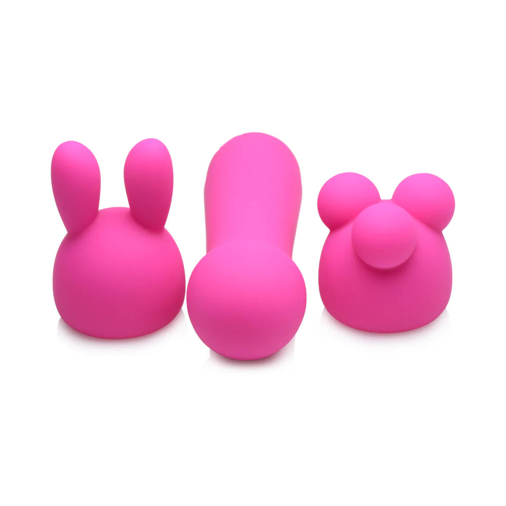 Gossip Rocket Mini Rechargeable Wand with 2 Attachments CURVE NOVELTIES