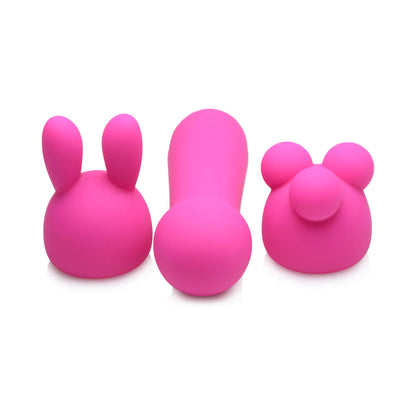 Gossip Rocket Mini Rechargeable Wand with 2 Attachments CURVE NOVELTIES
