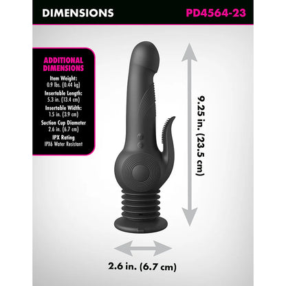 Fetish Fantasy Series Pogo Thruster Black PIPEDREAM