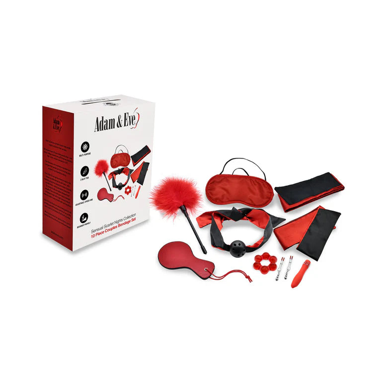 Adam &amp; Eve Sensual Scarlet Nights Collection ADAM &amp; EVE