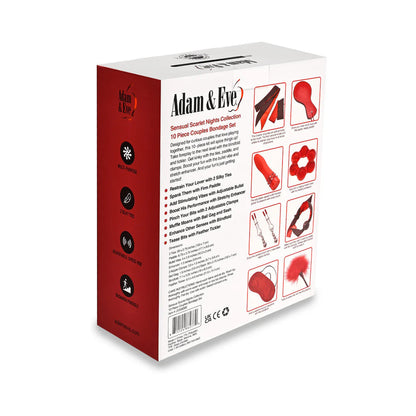 Adam &amp; Eve Sensual Scarlet Nights Collection ADAM &amp; EVE