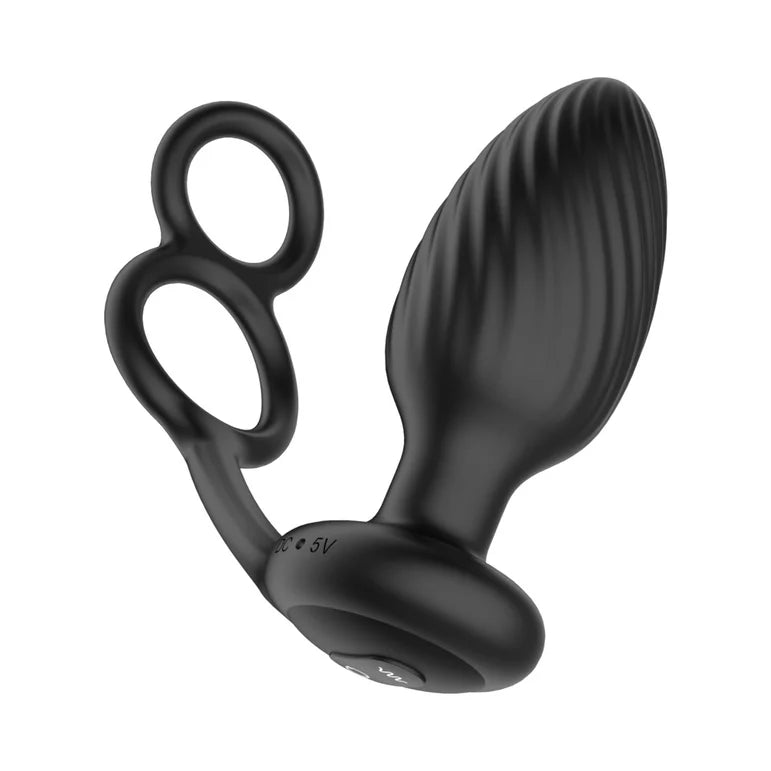 Nexus Tornado Cock and Ball Ring Rotating and Vibrating Butt Plug with Remote Control NEXUS