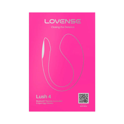 Lovense Lush 4 Bluetooth Remote-Controlled Egg Vibrator LOVENSE