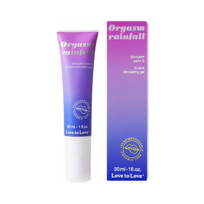 Love to Love Orgasm Rainfall G-Spot Stimulating Gel LOVELY PLANET USA