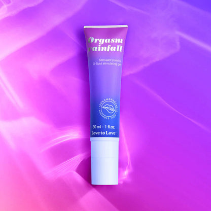 Love to Love Orgasm Rainfall G-Spot Stimulating Gel LOVELY PLANET USA