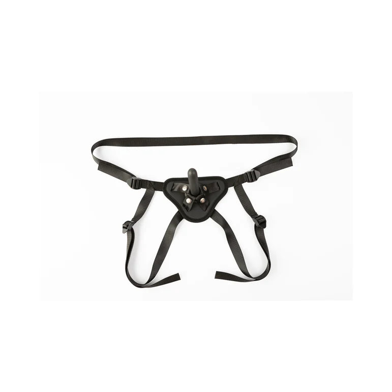 SEI MIO Perfectly Pegged Beginners Strap-On Harness and 5 in. Dildo CREATIVE CONCEPTIONS