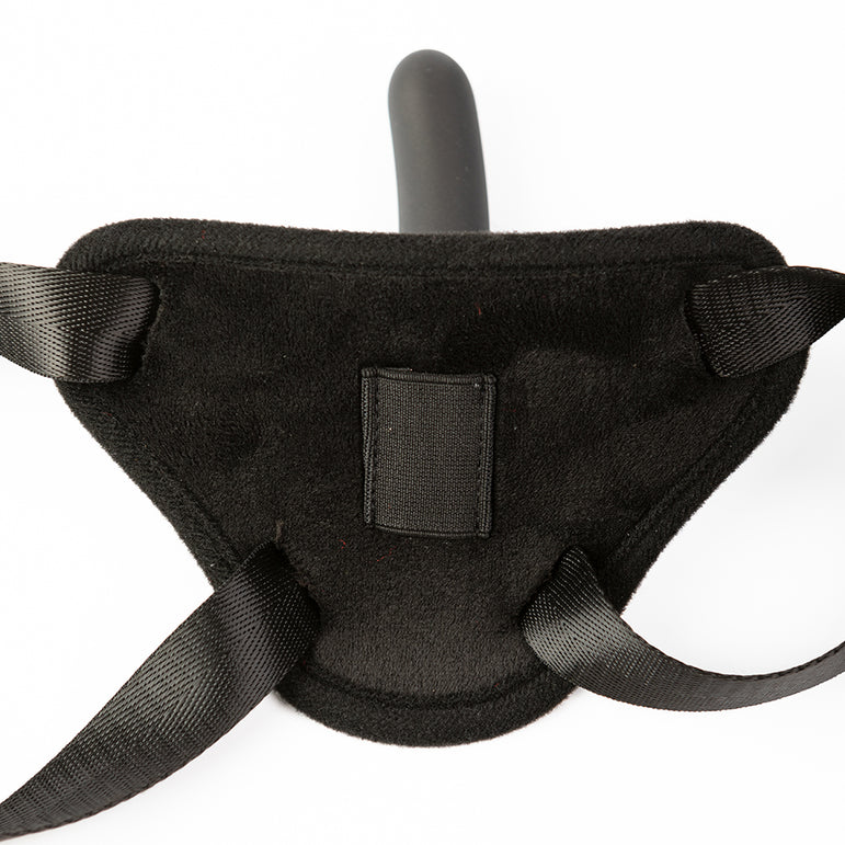 SEI MIO Perfectly Pegged Beginners Strap-On Harness and 5 in. Dildo CREATIVE CONCEPTIONS