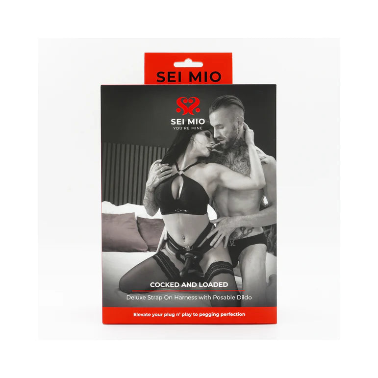 SEI MIO Cocked and Loaded Advanced Strap-On Harness and 6.5 in. Dildo CREATIVE CONCEPTIONS