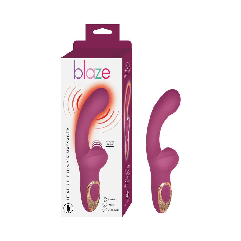 Blaze Heat-Up Thumper Massager NASSTOY