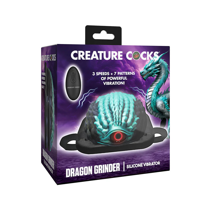 Dragon Vibrating Silicone Grinder CREATURE COCKS