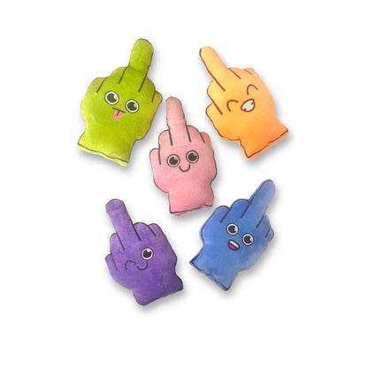 Bag of Fucks I Have to Give Plushy Pillow with 5 Fingers LITTLE GENIE