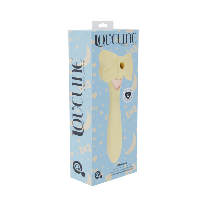 LoveLine Darling AirTapTech Rechargeable Vibrator SHOTS