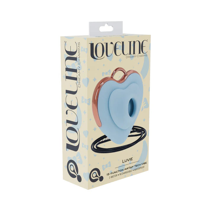 LoveLine Luvie AirTapTech – Rechargeable Waterproof Vibrator SHOTS