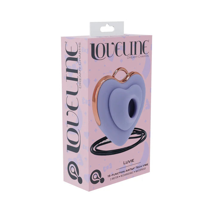 LoveLine Luvie AirTapTech – Rechargeable Waterproof Vibrator SHOTS