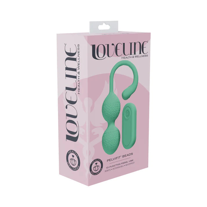 LoveLine PelviFit Beads Kegel Vibe Waterproof Remote SHOTS