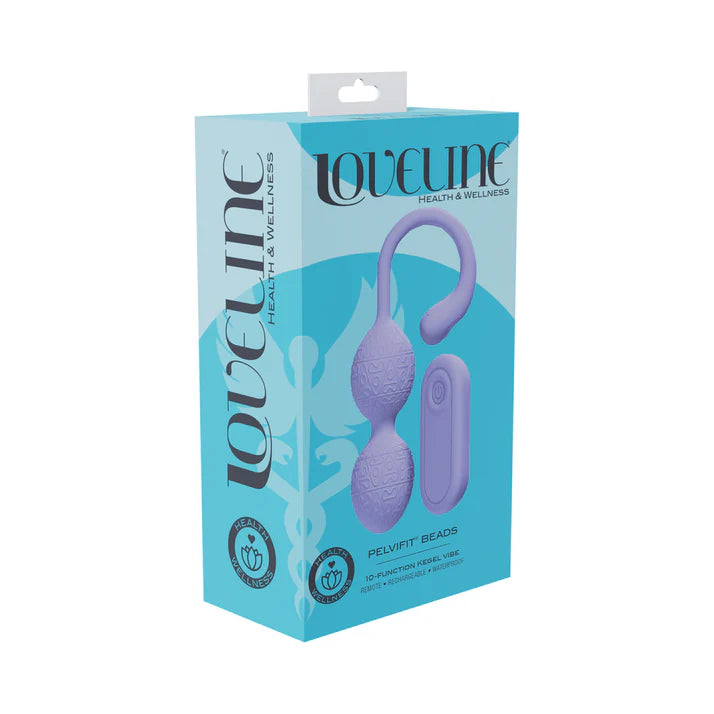 LoveLine PelviFit Beads Kegel Vibe Waterproof Remote SHOTS