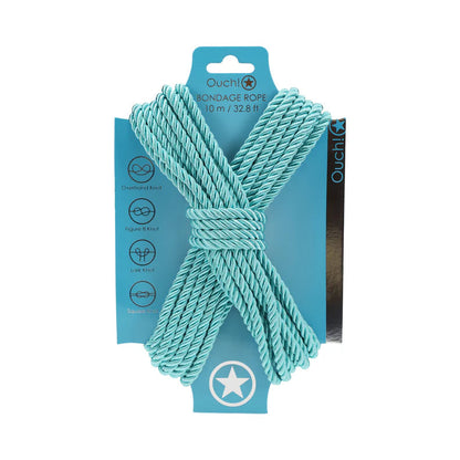 Ouch! Bondage Rope 10 m Nylon Blue OUCH!