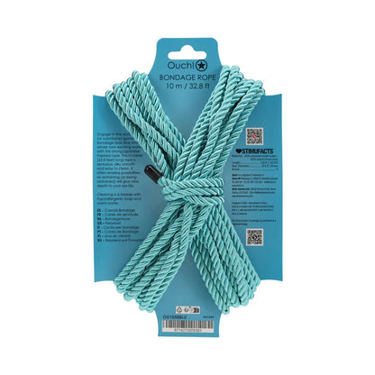Ouch! Bondage Rope 10 m Nylon Blue OUCH!