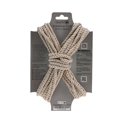 Ouch! Bondage Rope 10 m Nylon Gold OUCH!